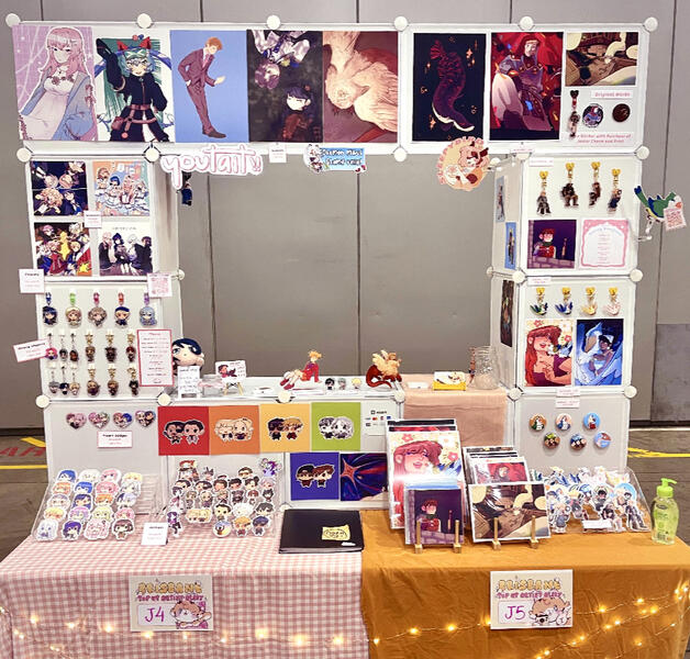 kaiga convention brisbane 2024 - half table